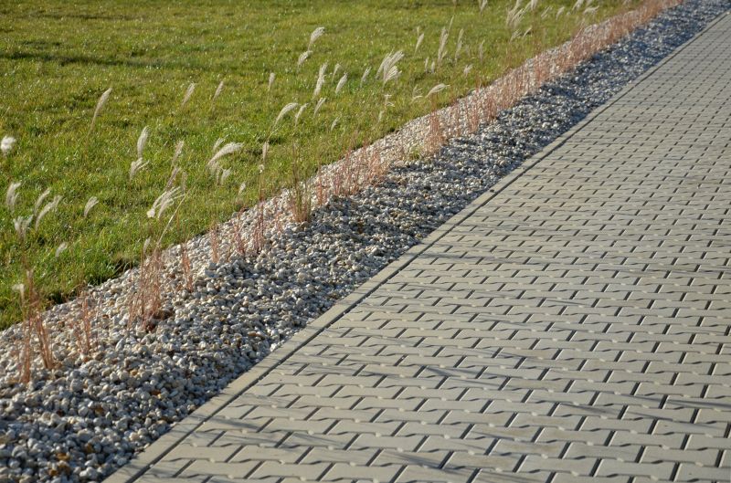 Paver Surface with Decorative Borders